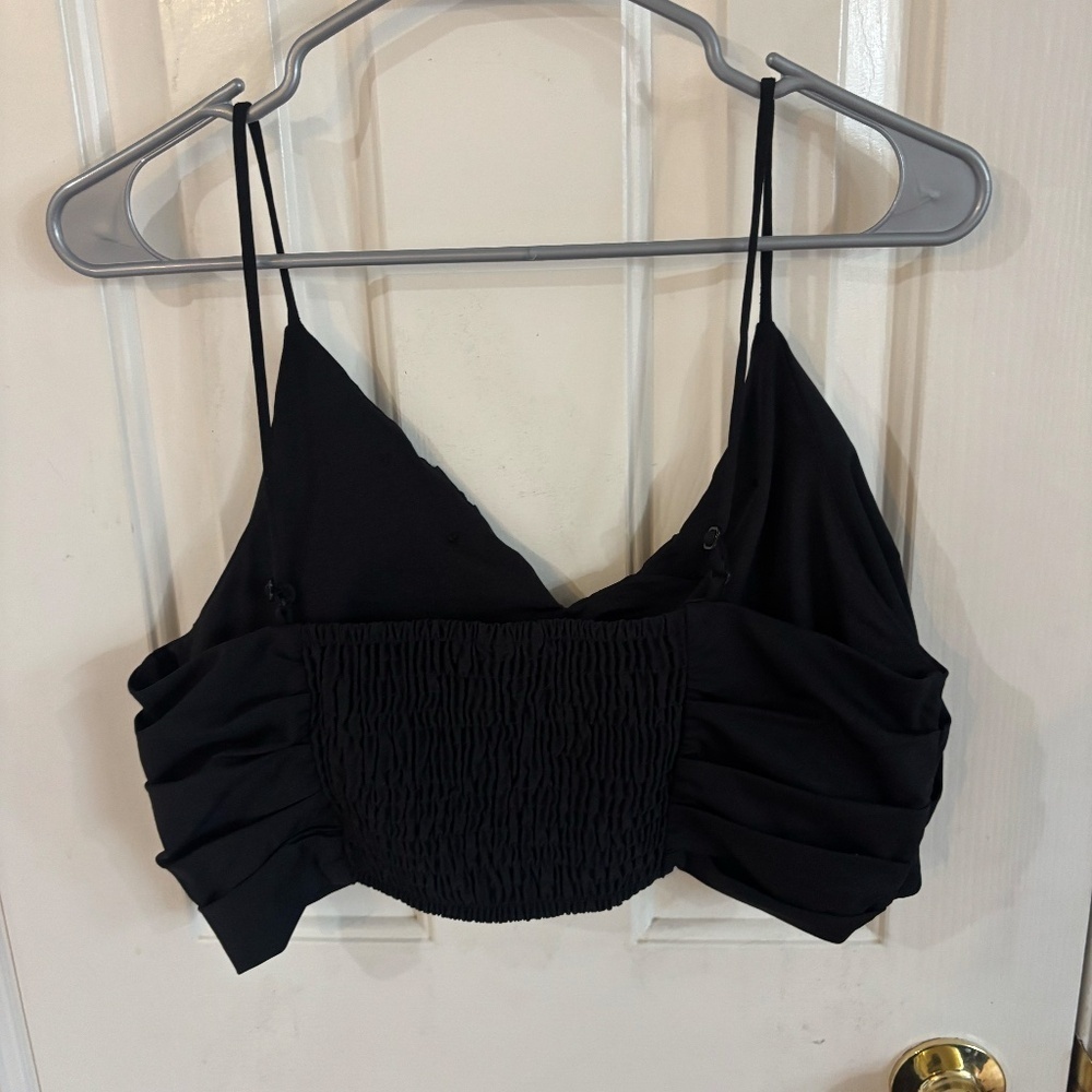 Black crop bralette h& m accepting offers - Picture 3 of 5